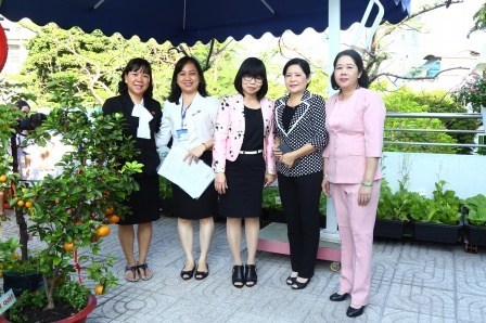 Thẩm định công nhận trường Mầm non Măng non II và thẩm định công nhận lại trường Mầm non 19/5 Quận 10 đạt chuẩn Quốc gia mức độ 1.